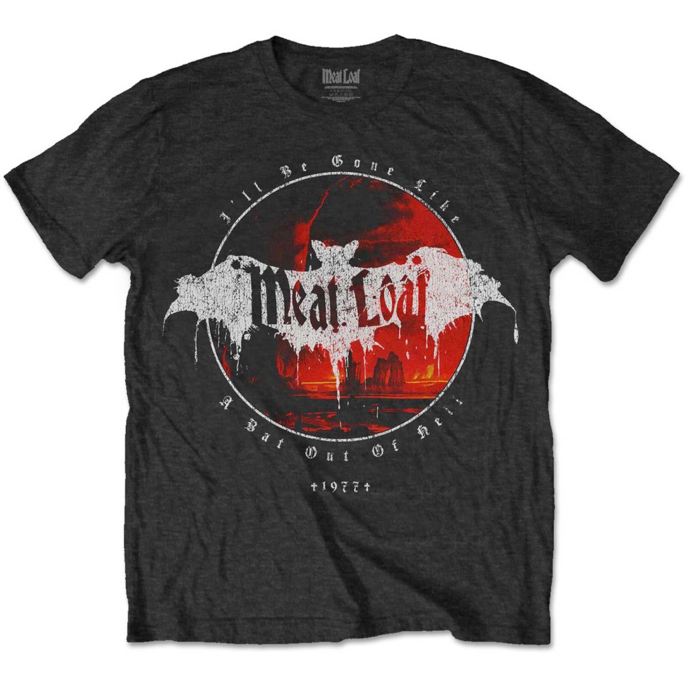 Meat Loaf - I'll Be Gone Heren Tshirt - Zwart